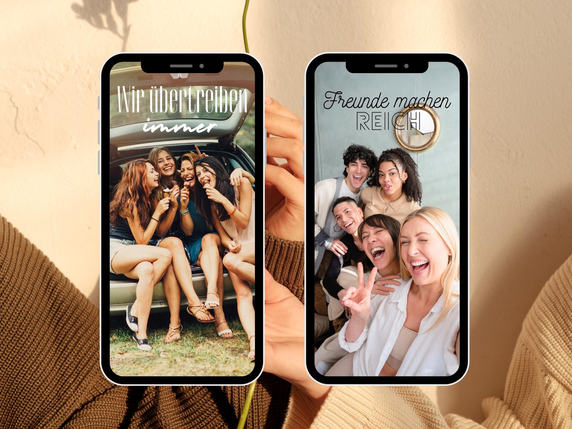 200 Story Sticker Beste Freunde – Instagram Sticker Bundle – Freundschaft Quotes PNG – Insta Stories Deko – BFF Sprüche Freundinnen Vibes
