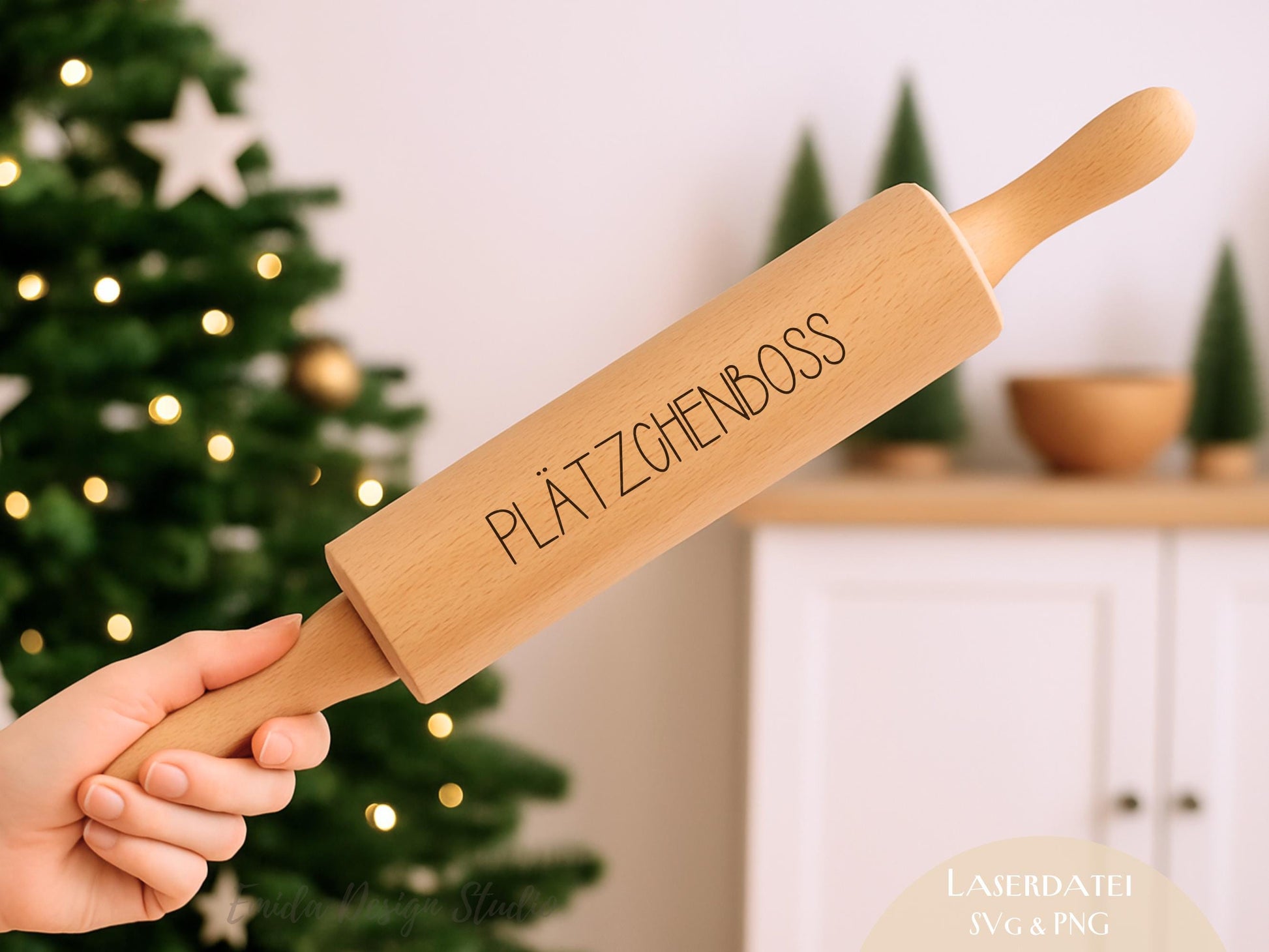 Laserdatei & Plotterdatei Backen Sprüche – SVG PNG – Teigrolle Gravurdatei – Plätzchen Backen Küche Deko – Geschenkidee Nudelholz Cricut