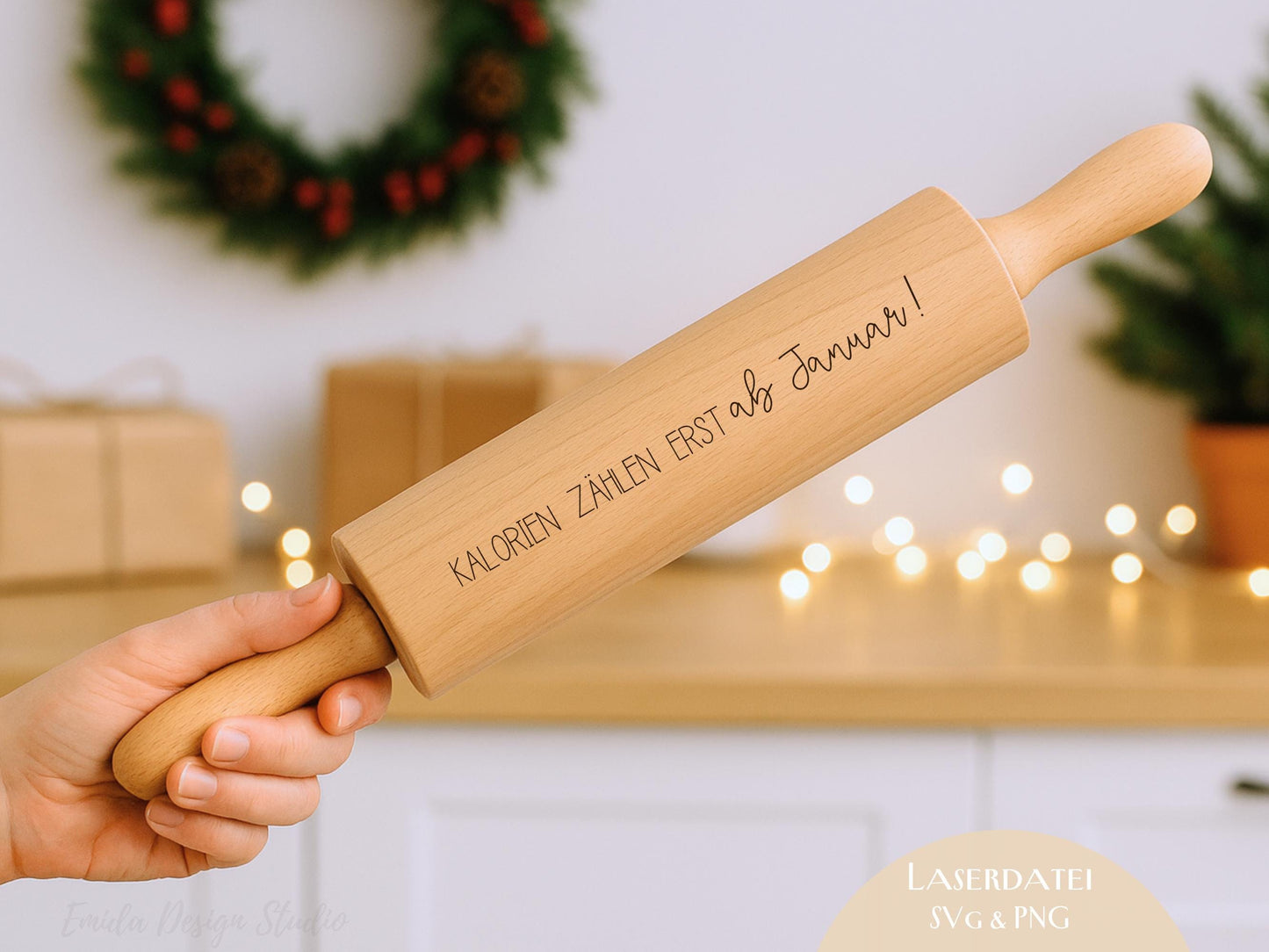 Laserdatei & Plotterdatei Backen Sprüche – SVG PNG – Teigrolle Gravurdatei – Plätzchen Backen Küche Deko – Geschenkidee Nudelholz Cricut