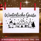 Plotterdatei Weihnachten Svg - Plotterdatei Sprüche - Schriftzüge Weihnachten deutsch - Laserdatei Weihnachten - Cricut Weihnachtsgeschenk