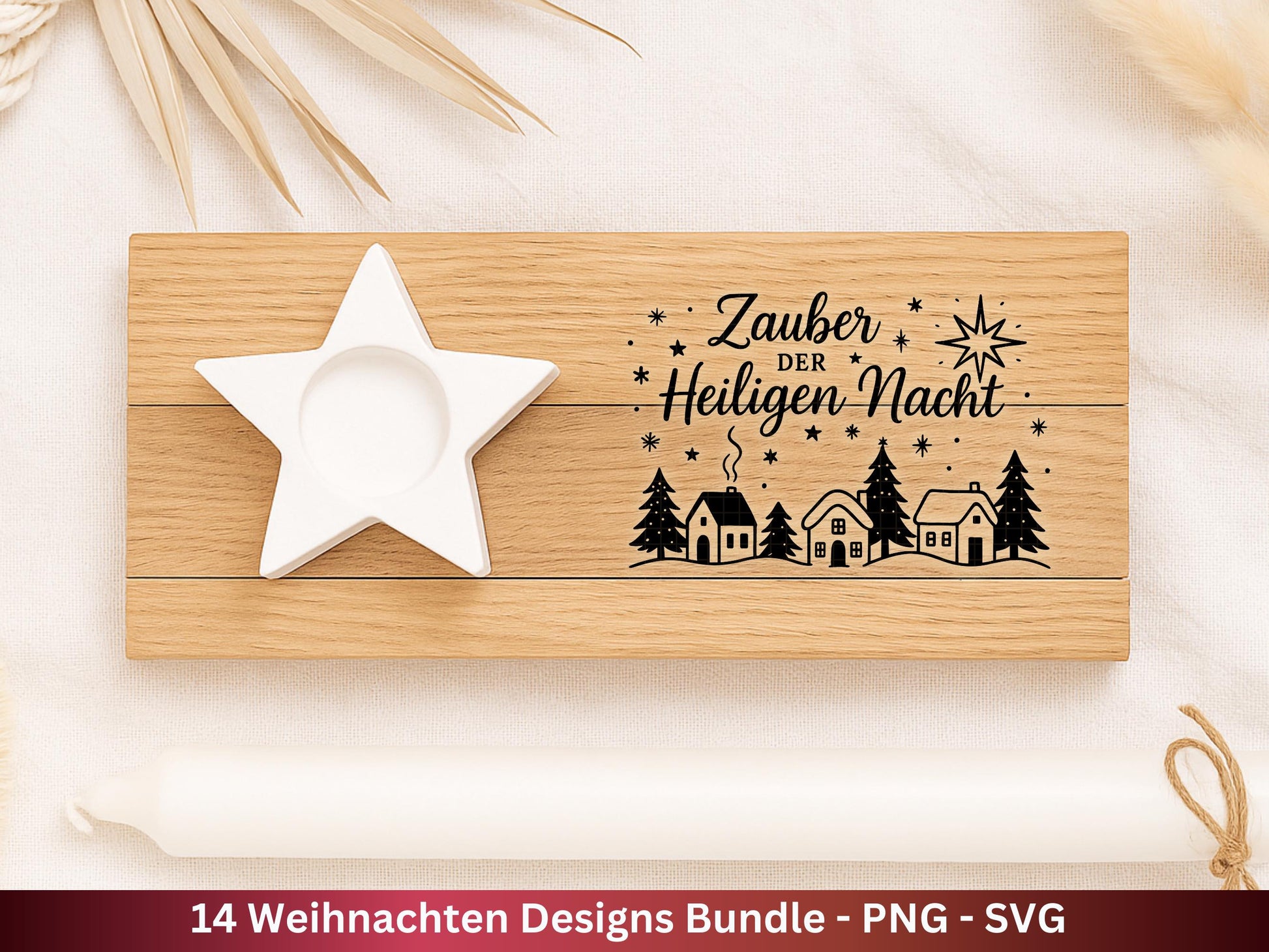 Plotterdatei Weihnachten Svg - Plotterdatei Sprüche - Schriftzüge Weihnachten deutsch - Laserdatei Weihnachten - Cricut Weihnachtsgeschenk