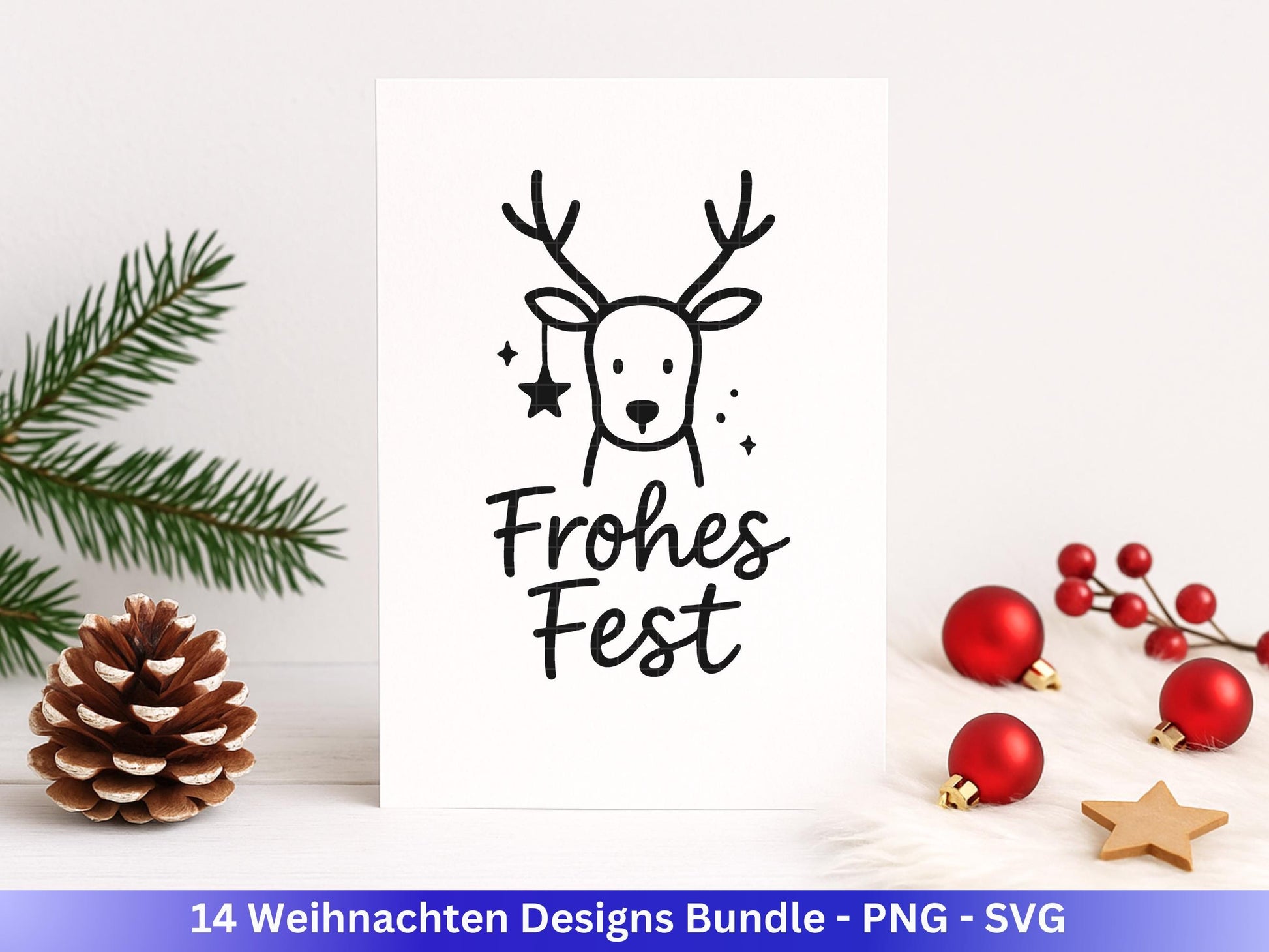 Plotterdatei Weihnachten Svg – Deutsche Sprüche Svg – Winter SVG – Laserdatei Weihnachten – Cricut Silhouette - Svg Datei Home - Frohes Fest