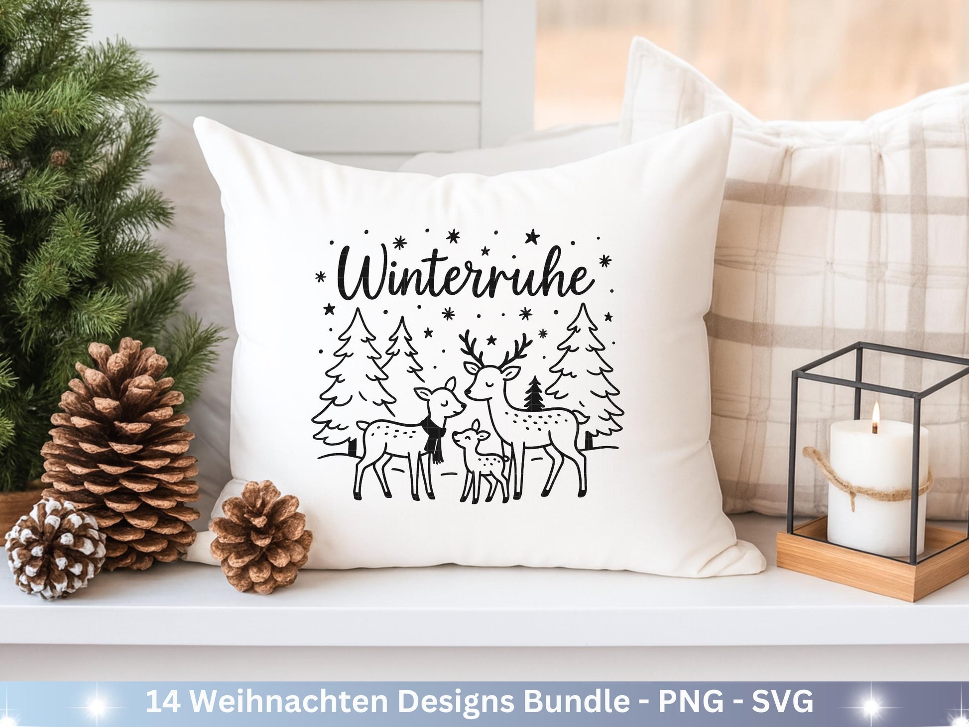Plotterdatei Weihnachten Svg – Deutsche Sprüche Svg – Winter SVG – Laserdatei Weihnachten – Cricut Silhouette - Svg Datei Home - Frohes Fest