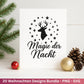 Plotterdatei Weihnachten Svg - Plotterdatei Sprüche - Schriftzüge Weihnachten deutsch - Laserdatei Weihnachten - Cricut Weihnachtsgeschenk