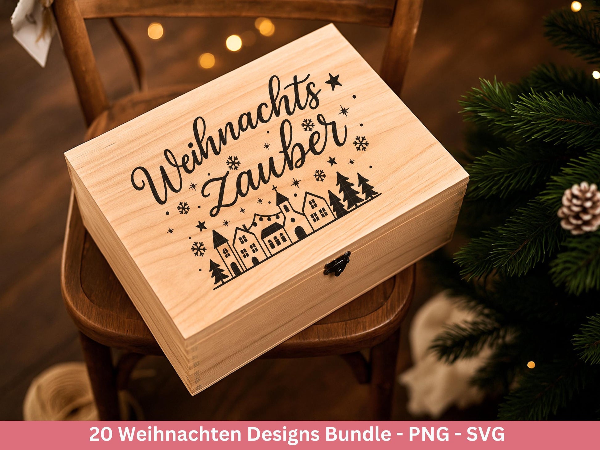 Plotterdatei Weihnachten Svg , Weihnachtshäuser Svg - Weihnachten Laserdatei - Home Svg - Cricut Svg - Winter Svg deutsch - Weihnachtsdeko