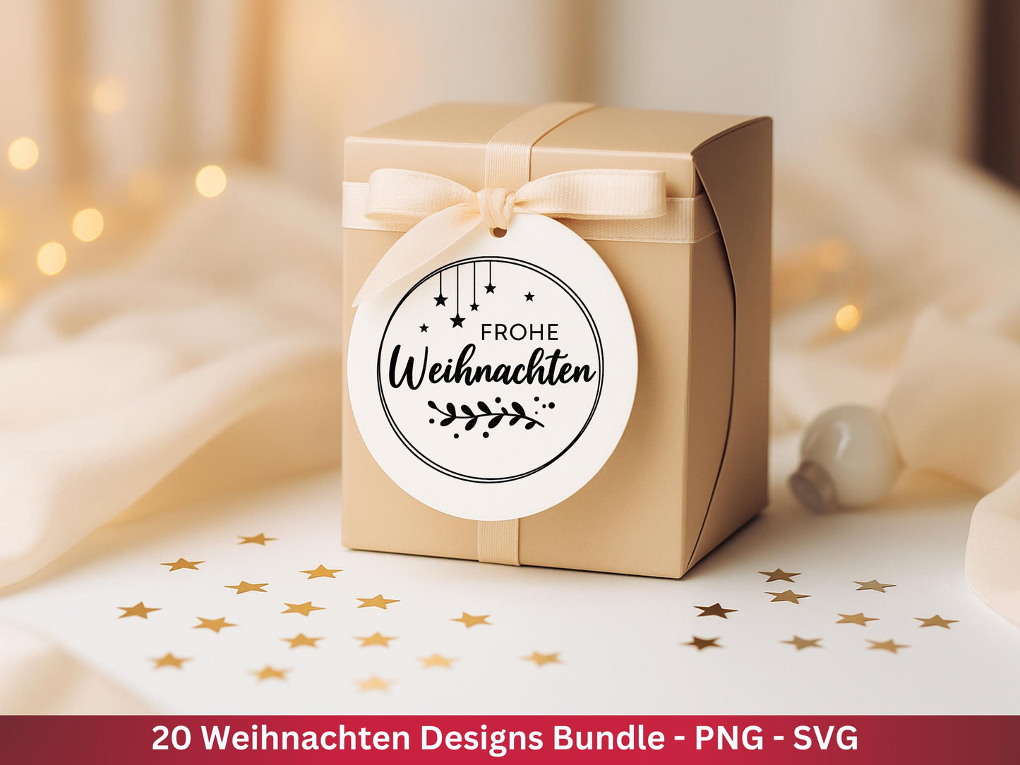 Plotterdatei Weihnachten Svg – Deutsche Schriftzüge – Winter SVG – Wichtel Laserdatei Weihnachten – Cricut Silhouette Svg Datei Wichtel Svg