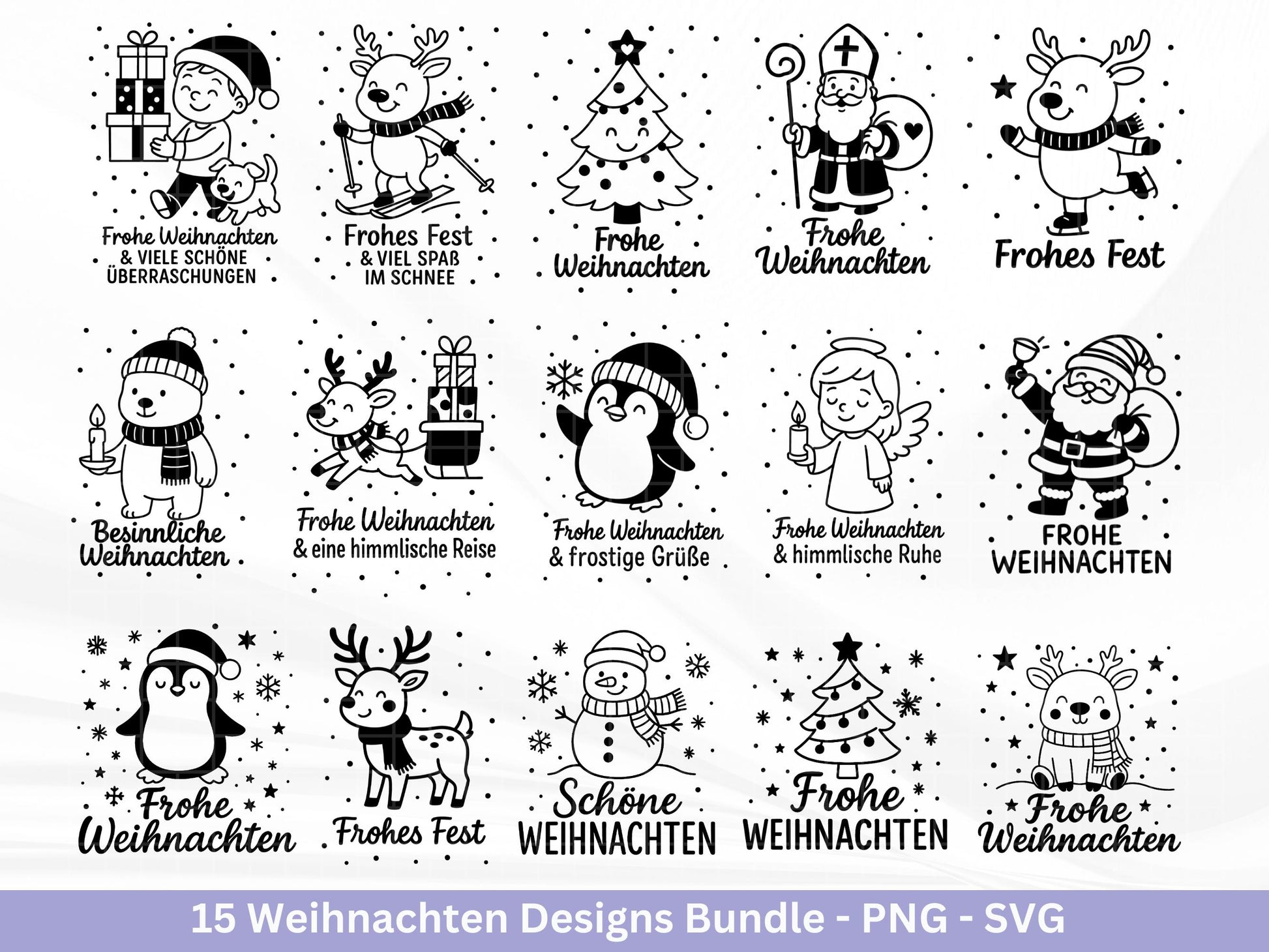 Plotterdatei Weihnachten Svg – Deutsche Sprüche Svg – Winter SVG – Laserdatei Weihnachten – Cricut Silhouette - Svg Datei Home - Frohes Fest