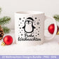 Plotterdatei Weihnachten Svg – Deutsche Sprüche Svg – Winter SVG – Laserdatei Weihnachten – Cricut Silhouette - Svg Datei Home - Frohes Fest