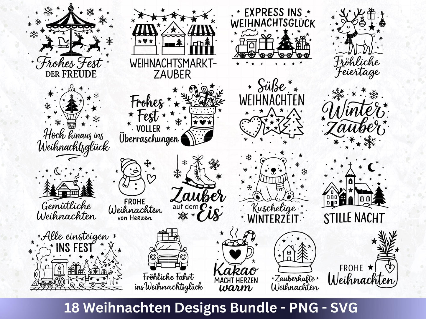 Plotterdatei Weihnachten Svg – Deutsche Sprüche Svg – Winter SVG – Laserdatei Weihnachten – Cricut Silhouette - Svg Datei Home - Frohes Fest
