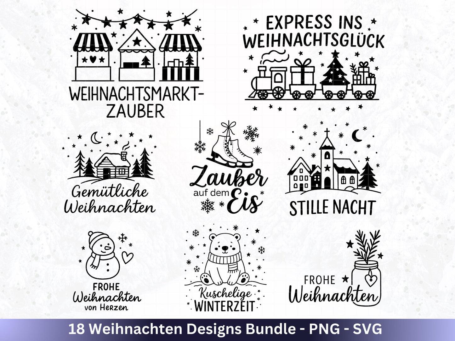 Plotterdatei Weihnachten Svg – Deutsche Sprüche Svg – Winter SVG – Laserdatei Weihnachten – Cricut Silhouette - Svg Datei Home - Frohes Fest