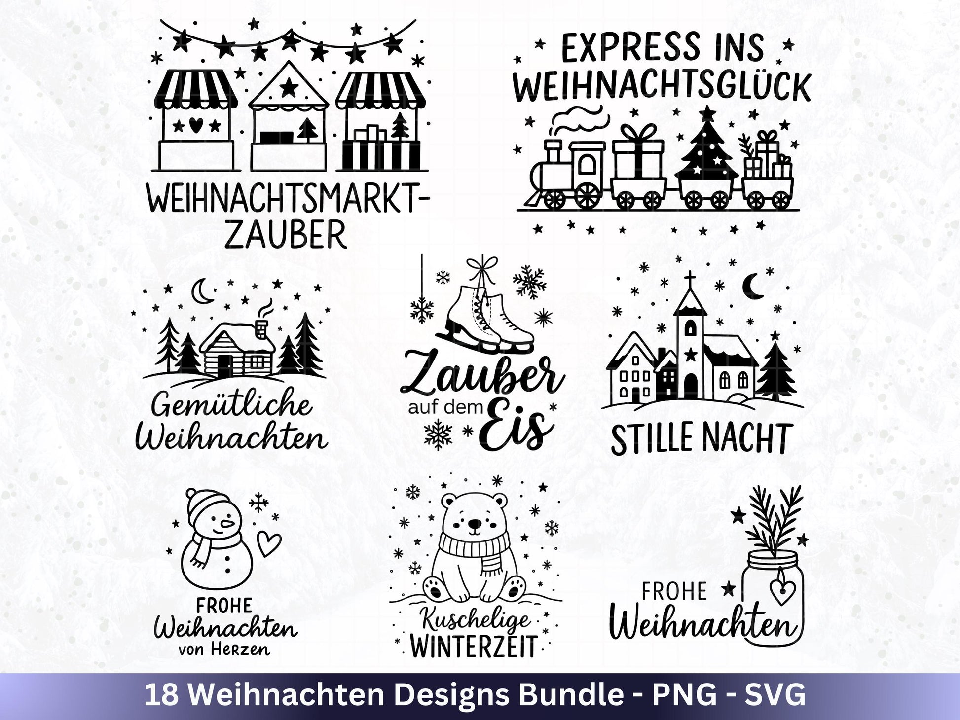 Plotterdatei Weihnachten Svg – Deutsche Sprüche Svg – Winter SVG – Laserdatei Weihnachten – Cricut Silhouette - Svg Datei Home - Frohes Fest