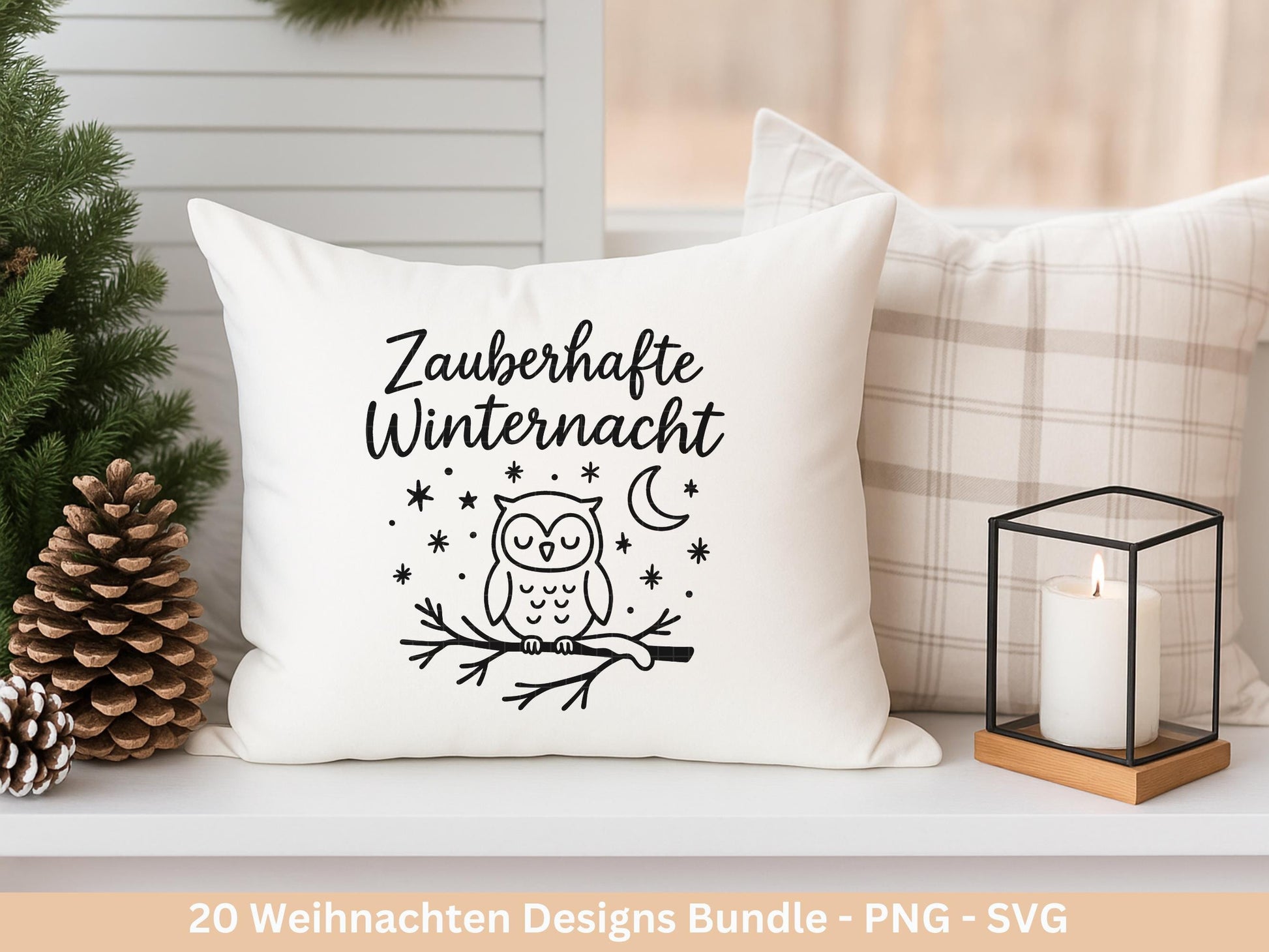 Plotterdatei Weihnachten Svg – Deutsche Schriftzüge Sprüche – Winter SVG – Laserdatei Weihnachten – Cricut Silhouette Svg Datei Home Deko