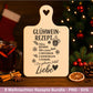 Plotterdatei & Laserdatei Weihnachtsrezepte – Rezepte SVG PNG – Glühwein Lebkuchen Bratapfel Winterpunsch – Weihnachten Geschenk Cricut
