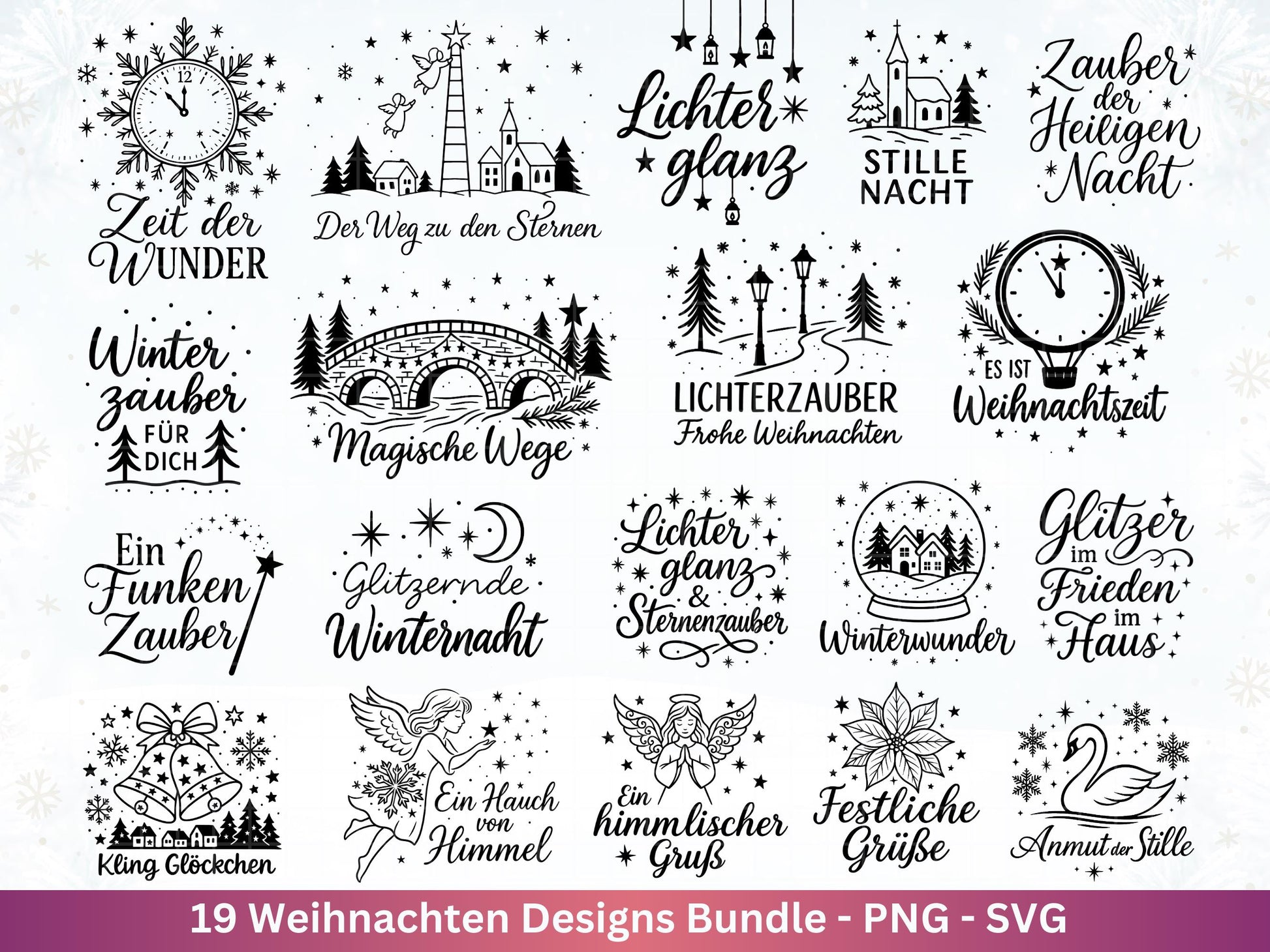 Plotterdatei Weihnachten Svg – Deutsche Sprüche Svg – Winter SVG – Laserdatei Weihnachten – Cricut Silhouette - Svg Datei Home - Frohes Fest