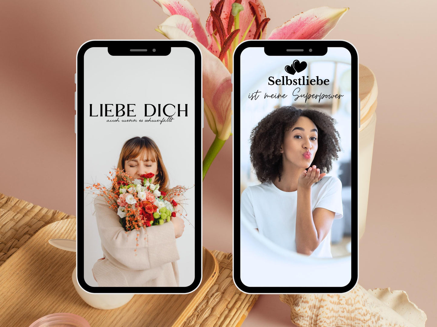 160 Instagram Story Sticker Deutsch – Selbstliebe & Motivation – Sprüche Humor Daily Basic – Kalligraphie Guten Morgen Home Sticker Zitate
