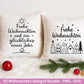 Weihnachten SVG Bundle – Deutsche Plotterdatei & Laserdatei | Frohe-Weihnachten Sprüche, Winter-Deko | PNG SVG | Cricut Silhouette – Diy