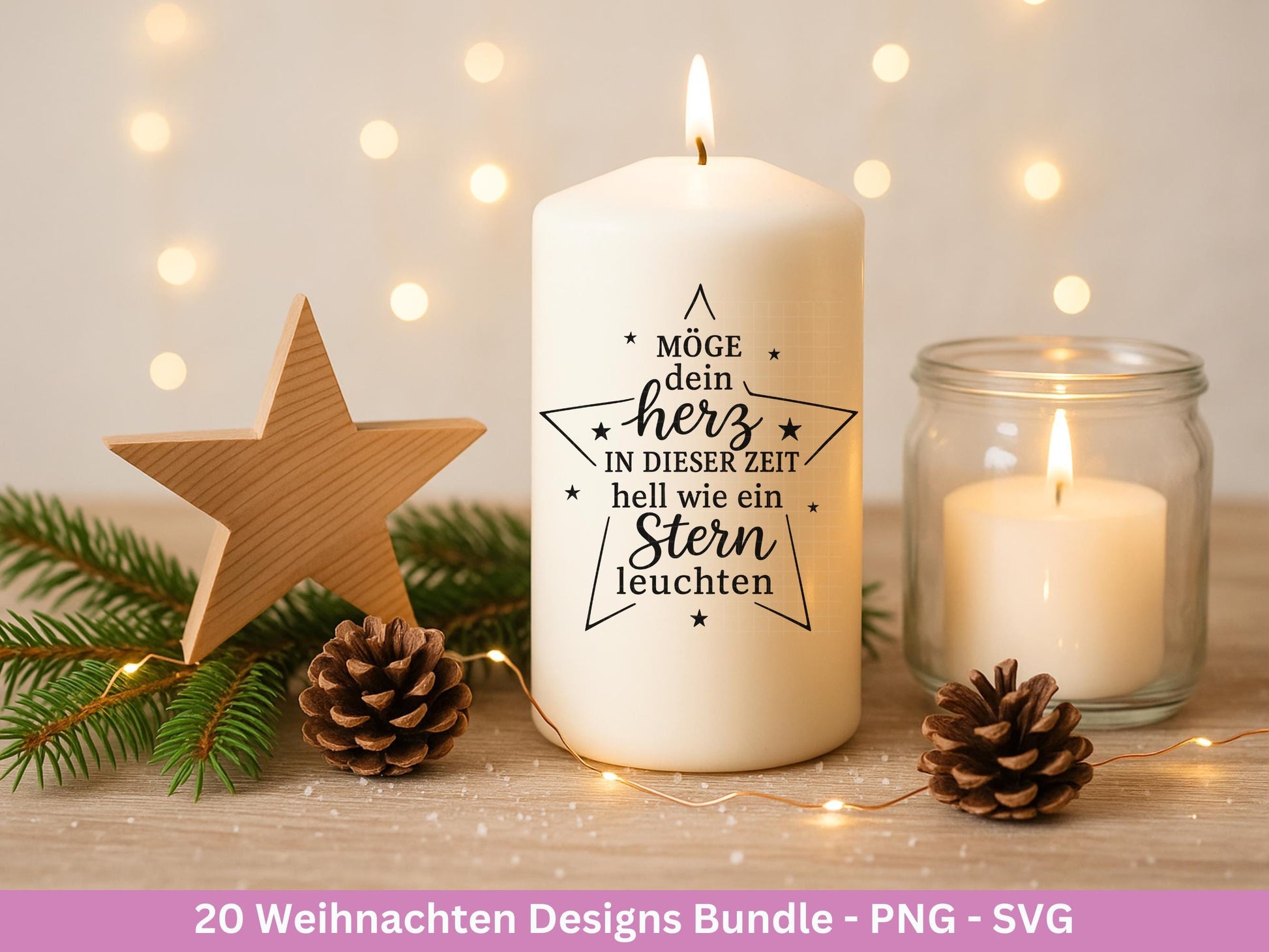 Weihnachten SVG Bundle – Deutsche Plotterdatei & Laserdatei | Frohe-Weihnachten Sprüche, Winter-Deko | PNG SVG | Cricut Silhouette – Diy