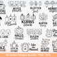 Herbst Plotterdatei Bundle – Herbst Sprüche & Motive – SVG PNG – Kürbis Igel Eulen Pilze Blätter – Laserdatei DIY Deko Geschenkidee Basteln
