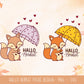Hallo Herbst Fuchs – Plotterdatei & Laserdatei – Herbst SVG PNG – Sublimation Design – DIY Herbstdeko – Geschenkidee Cricut Silhouette Deko