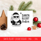 Santa bleibt locker – Plotterdatei & Sublimation – Lustiges Weihnachten SVG PNG – Weihnachtsmann Spruch – DIY Geschenkidee Cricut Silhouette