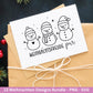 Weihnachten Plotterdatei & Laserdatei Bundle – Weihnachtsmotive SVG PNG – Festliche Sprüche und Tiere – DIY Weihnachtsdeko Cricut Silhouette
