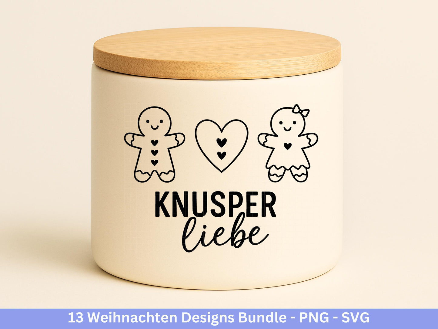 Weihnachten Plotterdatei und Laserdatei Bundle – Wintermotive SVG PNG – Rentier Pinguin Bär Sprüche – DIY Weihnachtsdeko Cricut Silhouette