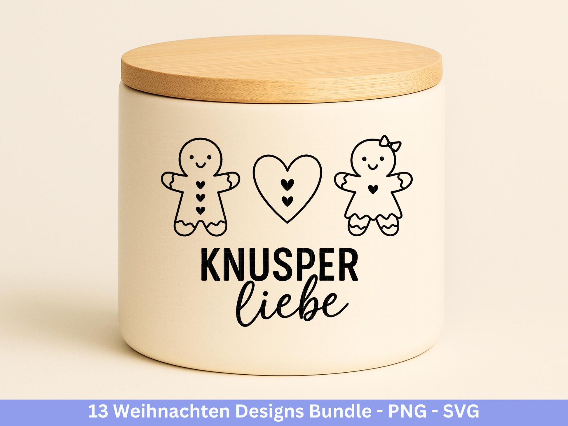 Weihnachten Plotterdatei und Laserdatei Bundle – Wintermotive SVG PNG – Rentier Pinguin Bär Sprüche – DIY Weihnachtsdeko Cricut Silhouette