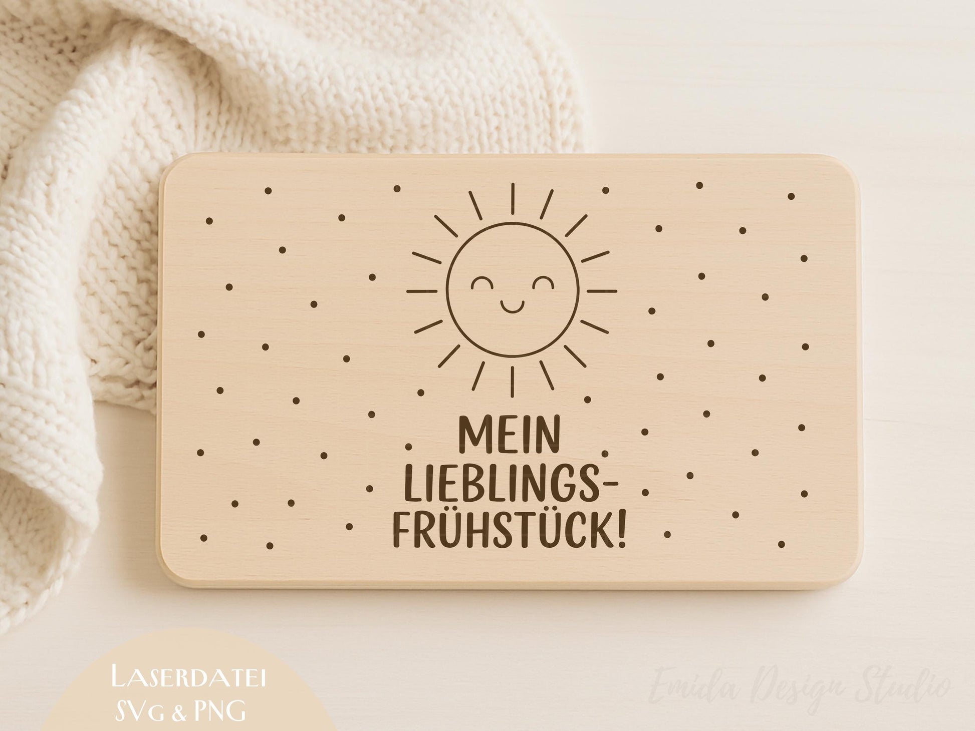 Laserdatei Kinder Frühstücksbrettchen – Lustige Sprüche SVG PNG – Holz Gravur Datei Tiere – Frühstück Brett Gravur für Kinder Geschenkidee