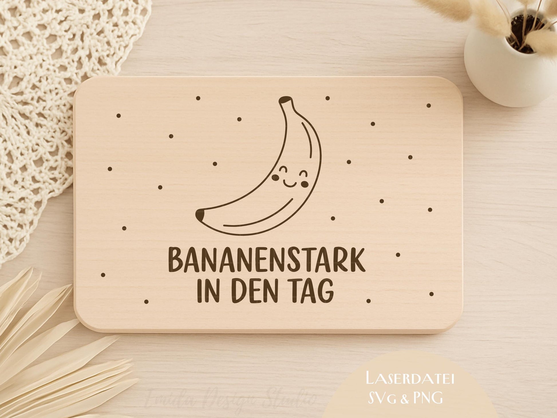 Laserdatei Kinder Frühstücksbrettchen – Lustige Sprüche SVG PNG – Holz Gravur Datei Tiere – Frühstück Brett Gravur für Kinder Geschenkidee