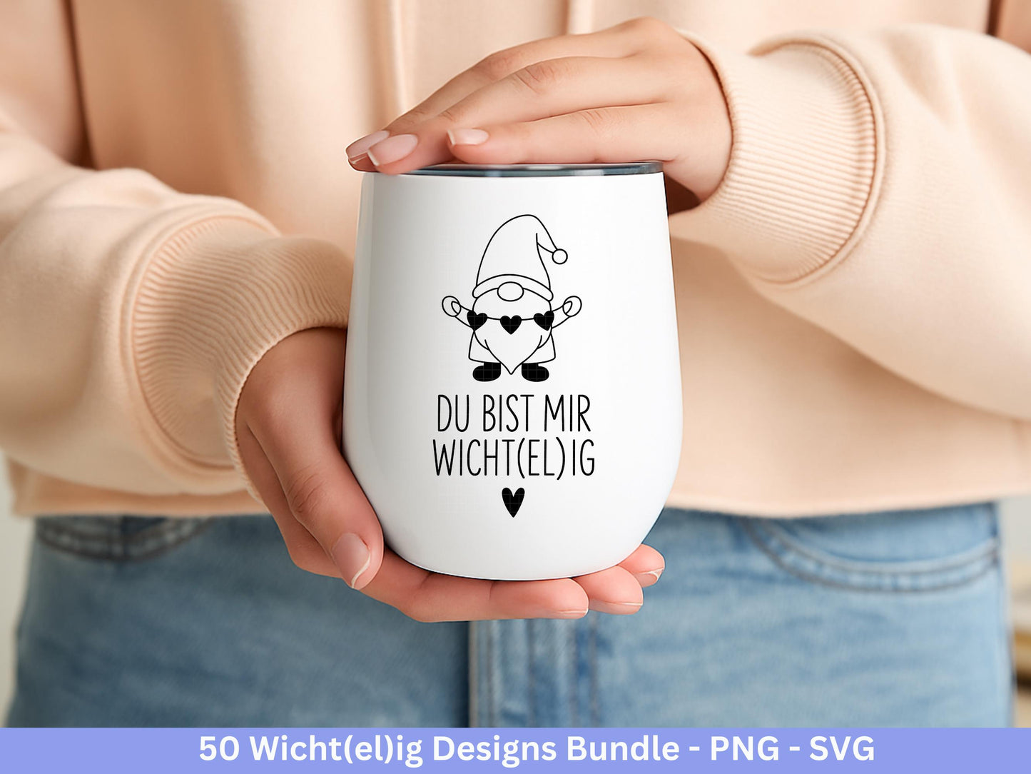 Plotterdatei Wichtel Bundle – Du bist mir Wichtelig SVG PNG – Laserdatei Weihnachten – Wichtel Geschenkidee & Deko – Cricut Silhouette