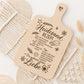 Laserdatei Weihnachtsrezepte – Spitzbuben & Heidesand – SVG PNG Gravurdatei für Holzbrettchen – Weihnachtsbäckerei Geschenkidee Küche Deko