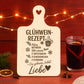 Laserdatei & Plotterdatei Glühwein Rezept – SVG PNG – Weihnachts Gravurdatei für Holzbrett – Winterdeko Geschenkidee DIY Cricut Silhouette