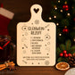 Laserdatei & Plotterdatei Glühwein Rezept – SVG PNG – Weihnachts Gravurdatei für Holzbrett – Winterdeko Geschenkidee DIY Cricut Silhouette