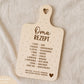 Oma Rezept SVG – Laserdatei Schneidebrett | Gravurdatei für Holz | Plotterdatei Cricut Silhouette | Küche Spruch | Kochen | Geschenkidee Oma
