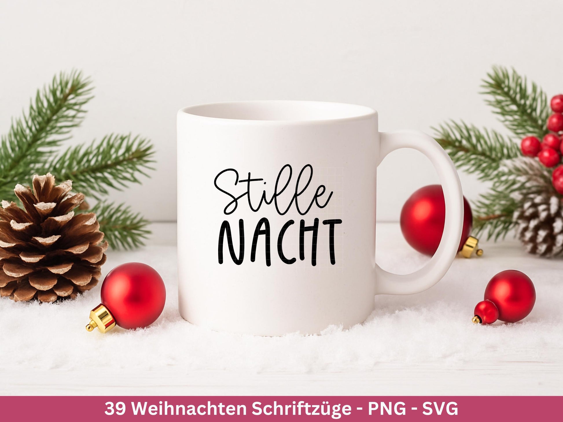 Weihnachten Schriftzüge Bundle – Plotterdatei & Laserdatei – Sprüche SVG PNG – Weihnachts Spruch Deko – Cricut Silhouette DIY Geschenkidee