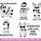 Weihnachten Plotterdatei Bundle – Lustige Weihnachtsmotive SVG PNG – Coole Tiere Sprüche – Winter Deko – Cricut Silhouette DIY Geschenkidee