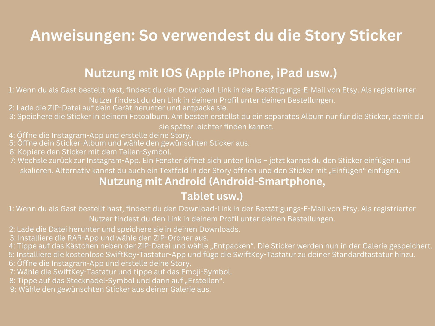 200 Story Sticker Beste Freunde – Instagram Sticker Bundle – Freundschaft Quotes PNG – Insta Stories Deko – BFF Sprüche Freundinnen Vibes
