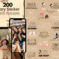 200 Story Sticker Beste Freunde – Instagram Sticker Bundle – Freundschaft Quotes PNG – Insta Stories Deko – BFF Sprüche Freundinnen Vibes