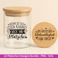 Plotterdatei & Laserdatei Plätzchen Sprüche – SVG PNG – Weihnachten Backen Kekse – Etiketten Deko Keksglas – Geschenkidee Cricut Silhouette