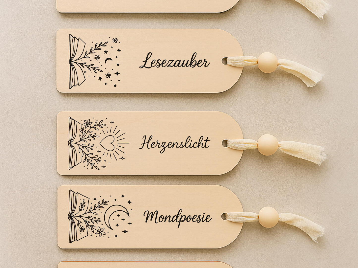 Laserdatei & Plotterdatei Lesezeichen SVG PNG – Deutsche Sprüche Bücher Zitate – Geschenkidee für Bücherfreunde – Cricut Silhouette Lesen