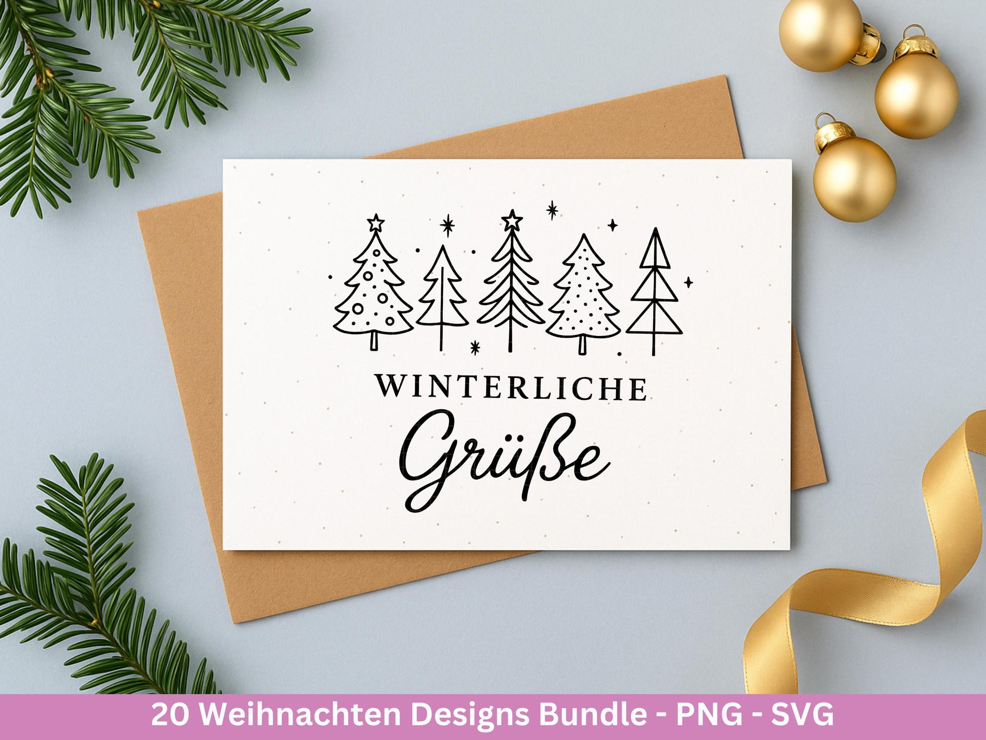 Weihnachten SVG Bundle – Deutsche Plotterdatei & Laserdatei | Frohe-Weihnachten Sprüche, Winter-Deko | PNG SVG | Cricut Silhouette – Diy