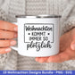 Weihnachten SVG Bundle – Plotterdatei & Laserdatei | Deutsche Sprüche Wintermotive (Kranz, Dorf, Kirche, Schneekugel) | PNG SVG | Cricut