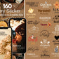 160 Instagram Story Sticker – Glühwein & Backen | Advent | Winter | Plätzchen Liebe | Deutsche Sprüche | Daily Basics | Weihnachten PNG