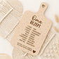 Oma Rezept SVG – Laserdatei Schneidebrett | Gravurdatei für Holz | Plotterdatei Cricut Silhouette | Küche Spruch | Kochen | Geschenkidee Oma