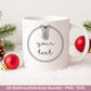 Weihnachtskränze SVG Bundle – Plotterdatei und Laserdatei | Kranz & Adventskranz Rahmen, Line Art | PNG | Cricut Silhouette | Geschenkidee