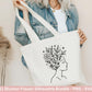 Blumen Frauen Silhouette SVG – Plotterdatei und Laserdatei | Boho Frau mit Blumen & Buch | PNG | Cricut Silhouette | Buchliebhaber Geschenk