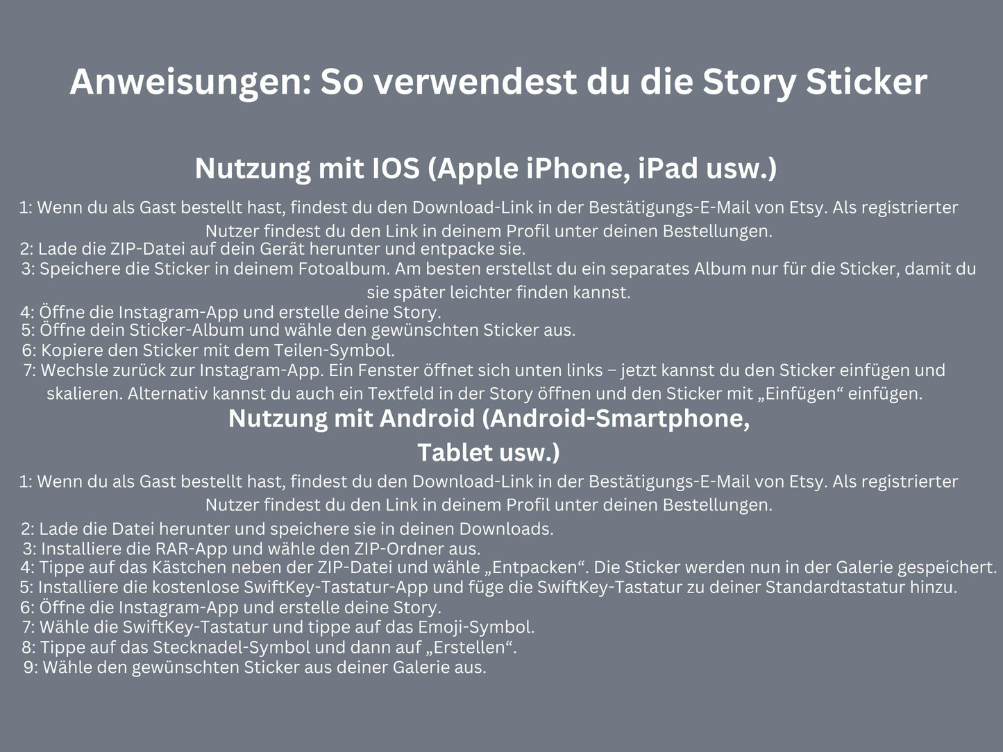 180 Fitness Sticker PNG – Instagram Story | Sport, Gym, Motivation | Basic Deutsch Sprüche | Insta Stories & Reels | Alltag | Good Vibes