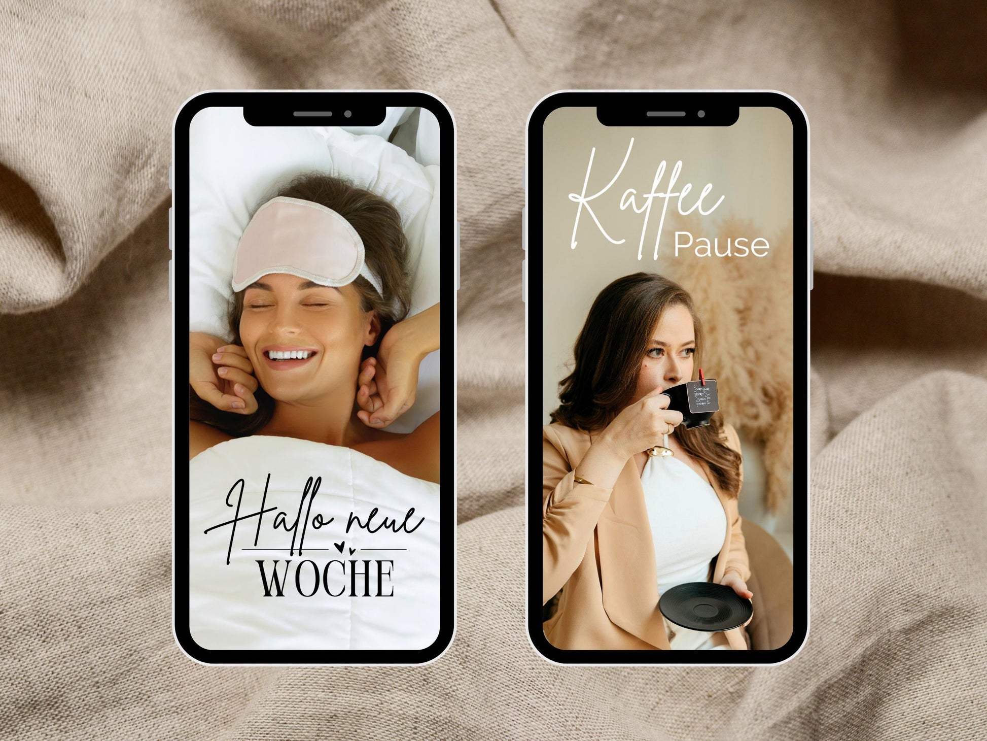 420+ Instagram Story Sticker Rundum Paket XXL - Tagessprüche – Alltag, Clipart – Positive Sprüche Basic Liebe Familie Insta Stories Daily