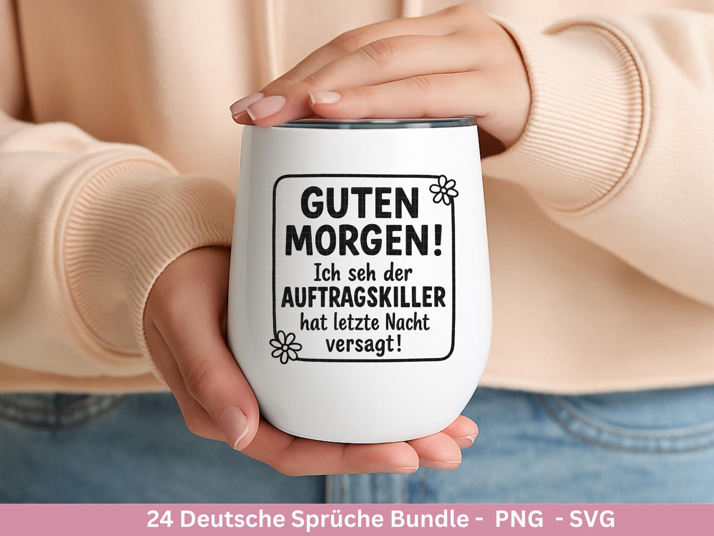 Deutsche Sprüche für Beutel SVG – Taschensprüche Bundle | Plotterdatei & Laserdatei | Jutetasche plotten | Lustige Sprüche Cricut Silhouette