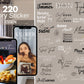 220 Food Story Sticker – Essen, Sushi, Pizza, Grillen , Aperol , Wein Instagram PNG | Deutsche Sprüche | Foodlover | Alltag & Fitness Basics